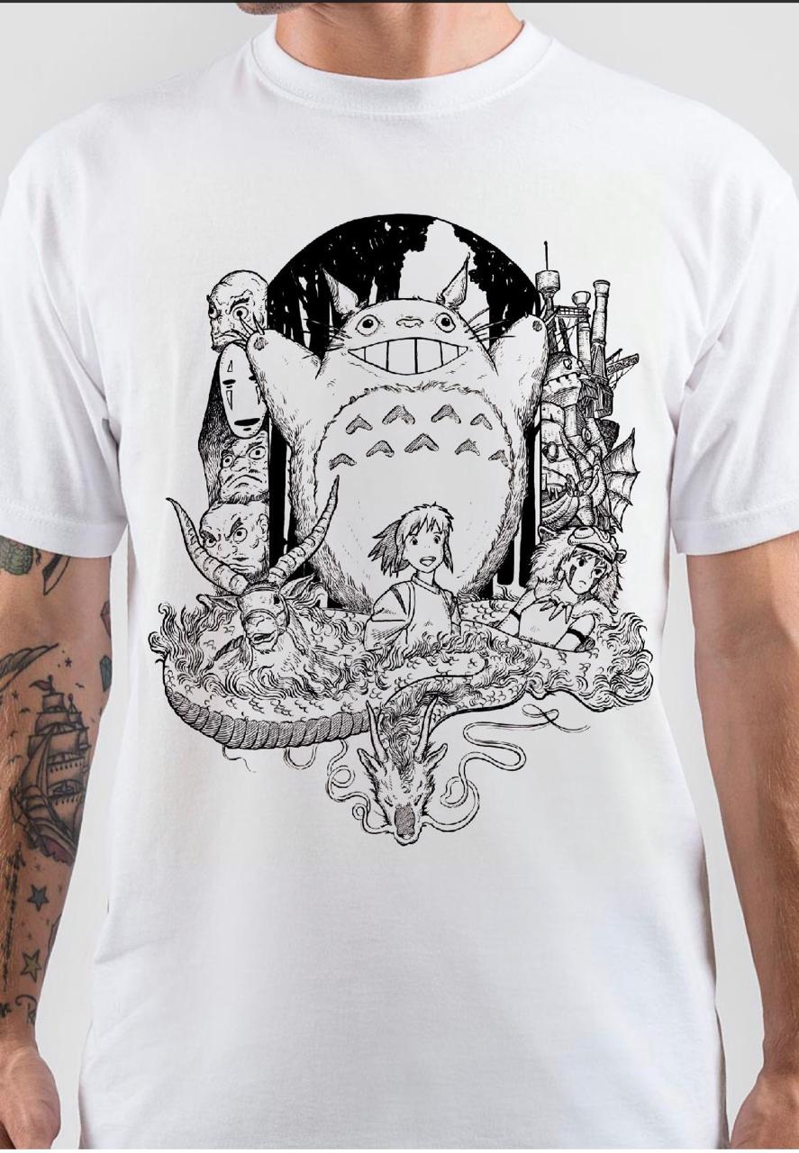 Studio Ghibli T-Shirt Style002 Hoodie, Sweatshirt | CoreVibeTees.com
