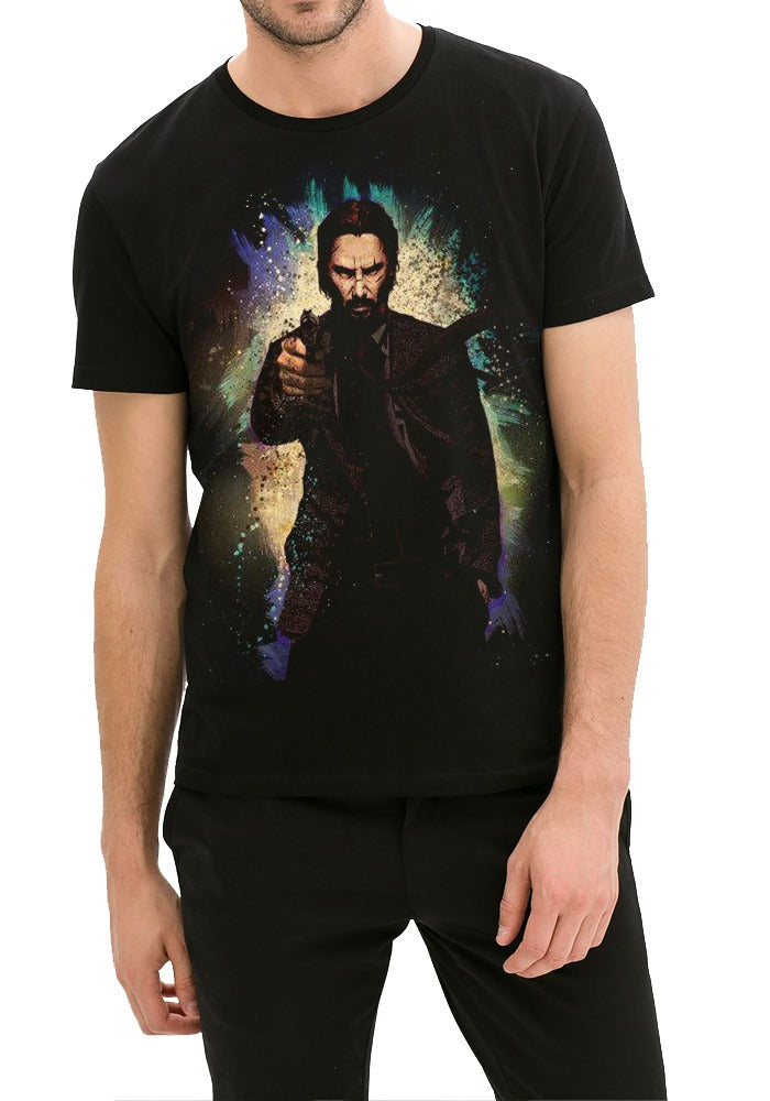 John Wick Black Half Sleeve T-Shirt Style010 Hoodie, Sweatshirt | CoreVibeTees.com