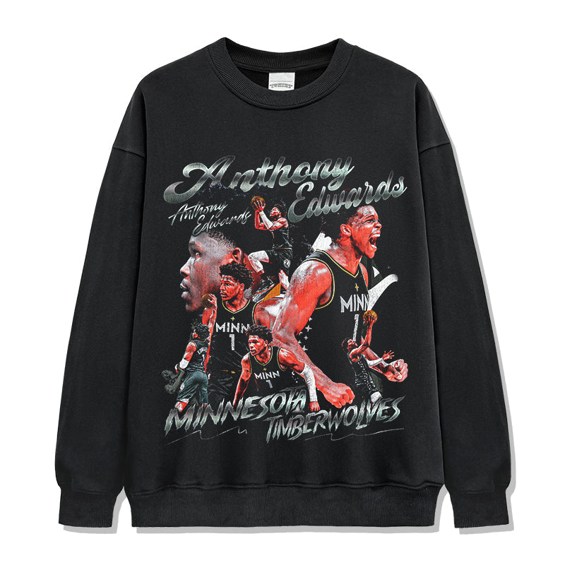 Anthony Edwards Sweatshirt NBA 2024 Style008 T-Shirts, Hoodie | CoreVibeTees.com (Image 4)