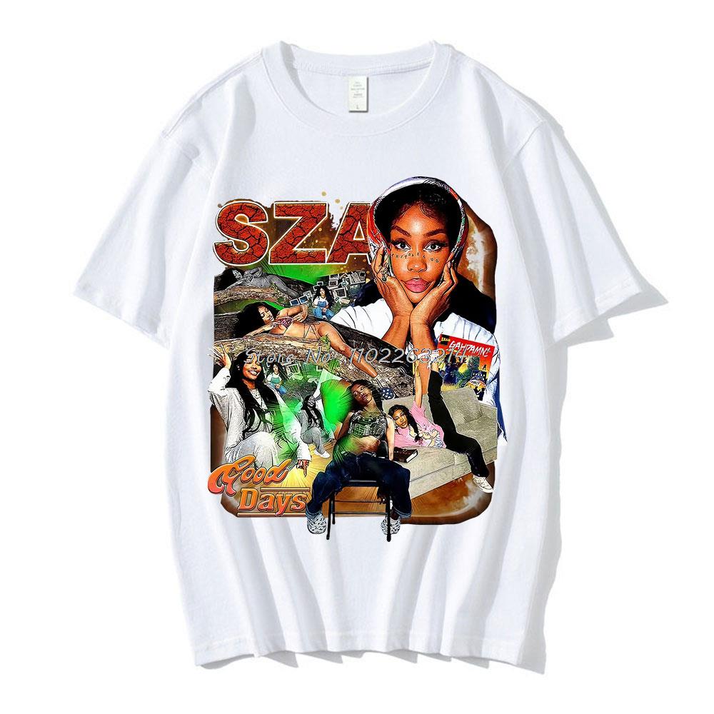 SZA Vintage T-shirt Hoodie, Sweatshirt | CoreVibeTees.com (Image 4)