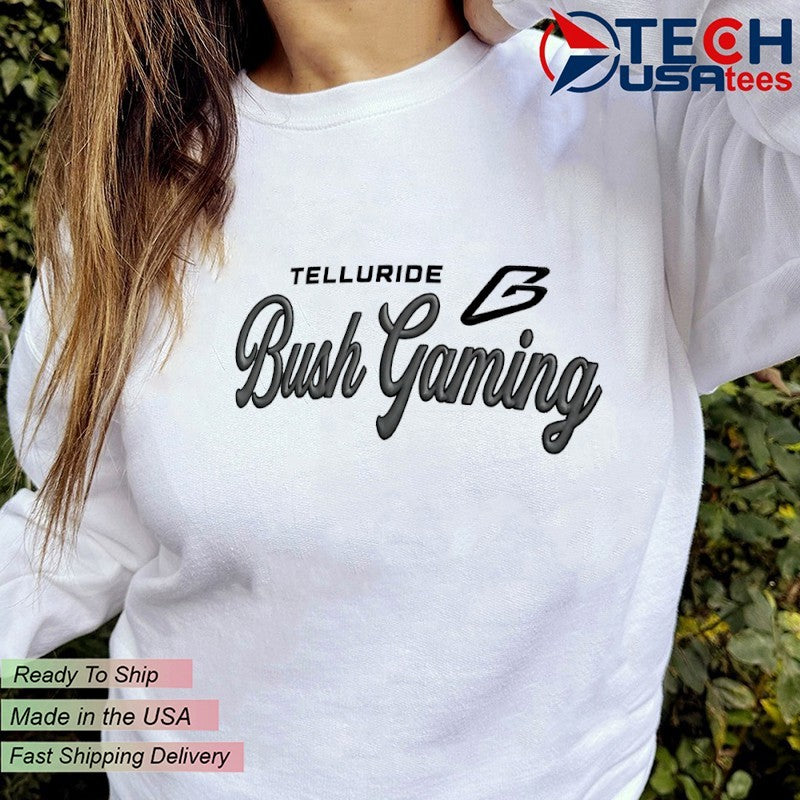 Telluride Bush Gaming logo shirt
