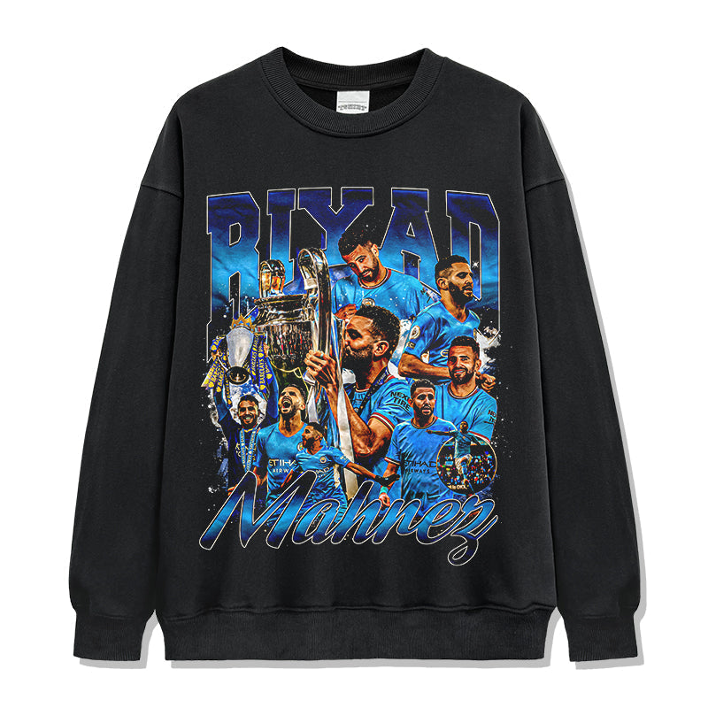 Riyad Mahrez Sweatshirt T-Shirts, Hoodie | CoreVibeTees.com (Image 1)