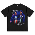 Messi, Neymar "Paris Saint-Germain" Tee Hoodie, Sweatshirt | CoreVibeTees.com (Image 1)