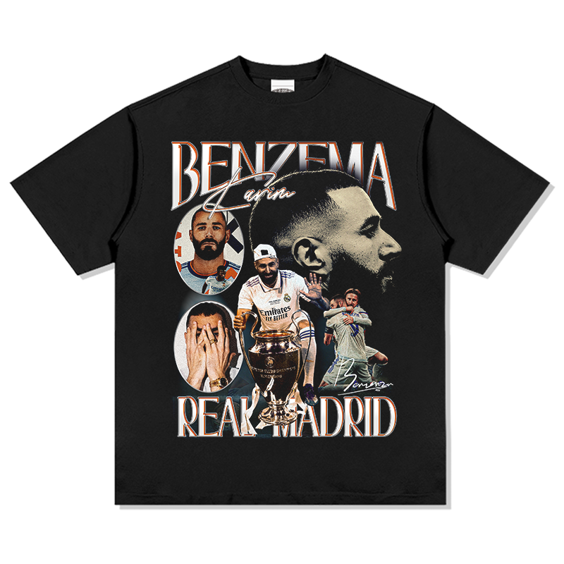 karim Benzema â€œSignatureâ€ Tee Hoodie, Sweatshirt | CoreVibeTees.com (Image 1)