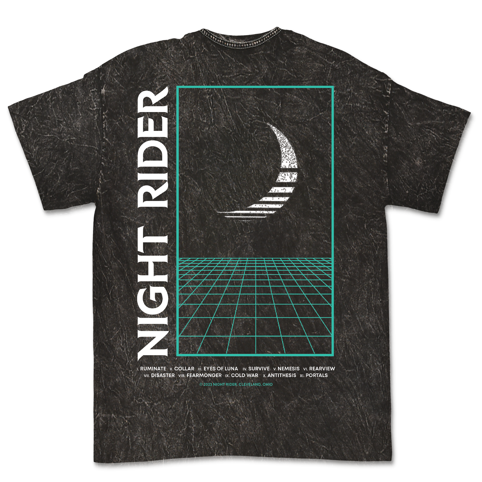 Night Rider - Logo Mineral Wash T-Shirt Hoodie, Sweatshirt | CoreVibeTees.com (Image 3)
