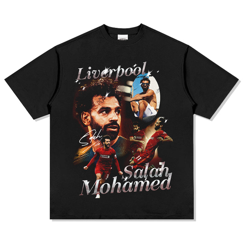 Liverpool "Mohamed salah" Tee Hoodie, Sweatshirt | CoreVibeTees.com (Image 1)