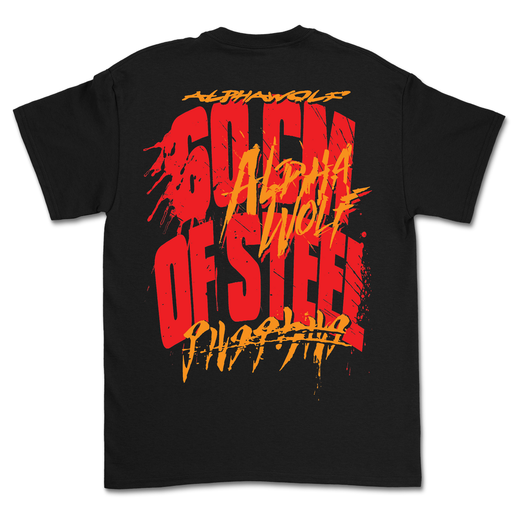 Alpha Wolf - Steel T-Shirt Hoodie, Sweatshirt | CoreVibeTees.com (Image 3)