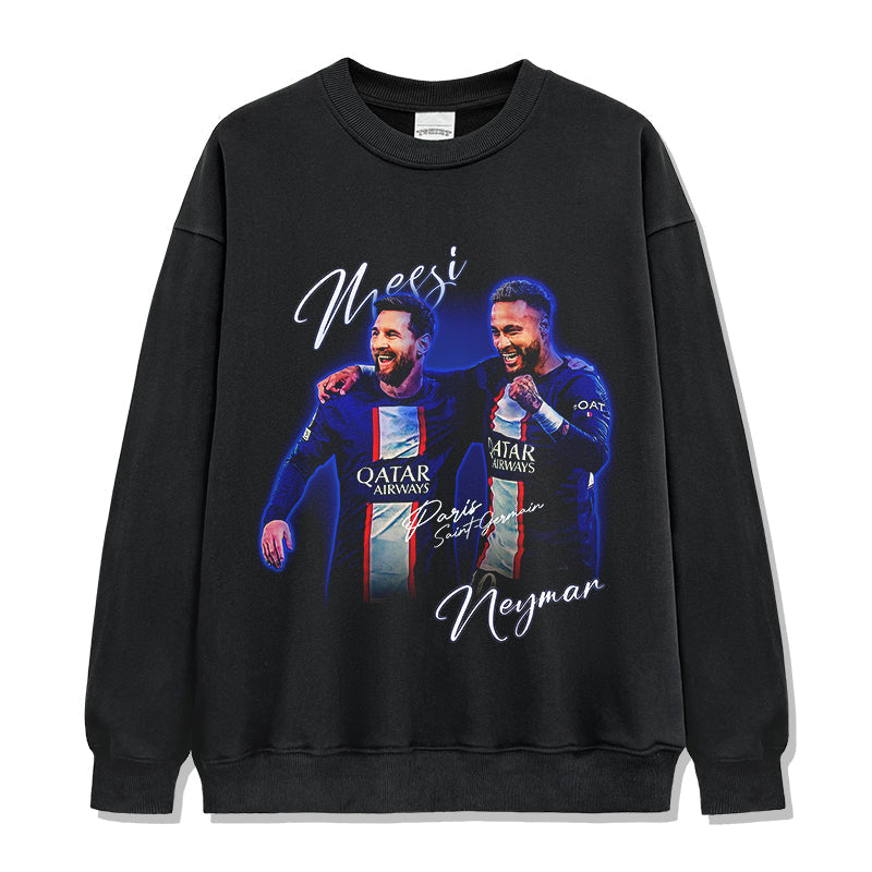 Messi, Neymar "Paris Saint-Germain" Sweatshirt T-Shirts, Hoodie | CoreVibeTees.com (Image 1)
