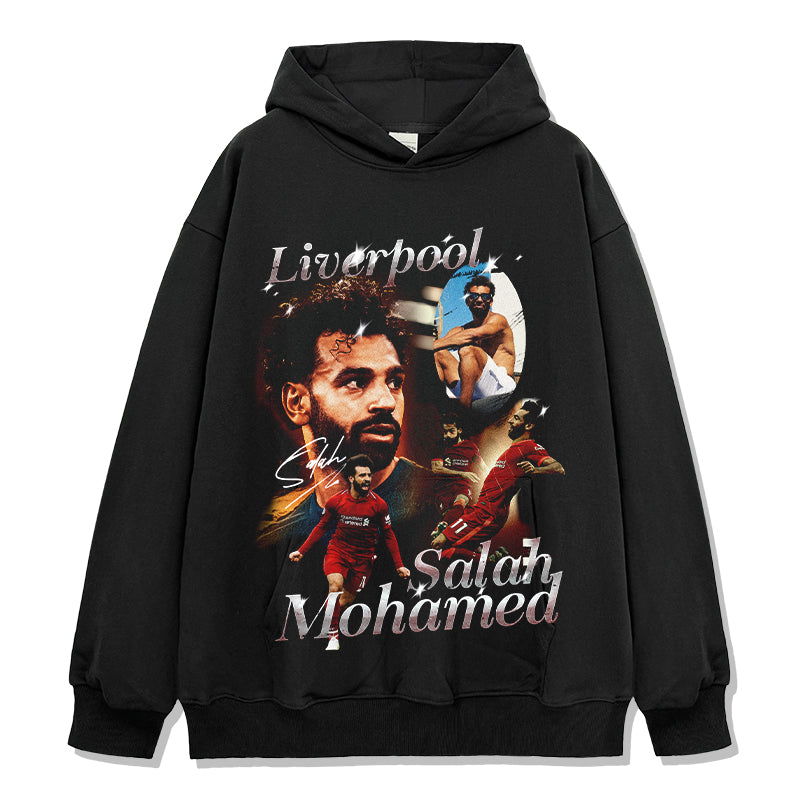 Liverpool "Mohamed salah" Hoodie T-Shirts, Sweatshirt | CoreVibeTees.com (Image 1)