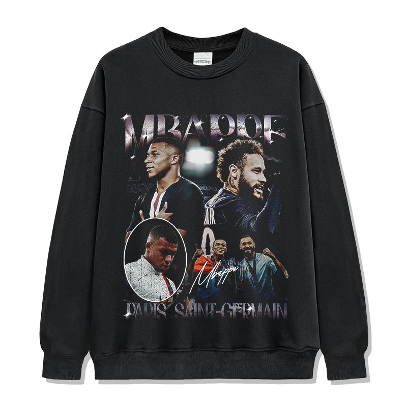 Kylian Mbappe â€œSignatureâ€ Sweatshirt Style001 T-Shirts, Hoodie | CoreVibeTees.com (Image 1)