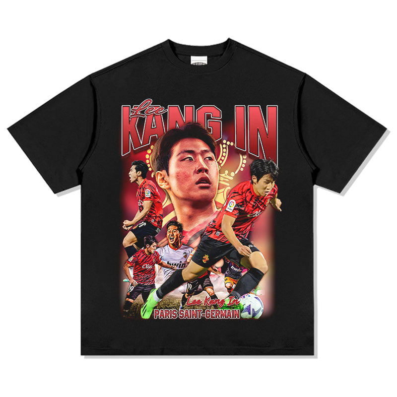 Lee Kang-in "Paris Saint-Germain" Tee Hoodie, Sweatshirt | CoreVibeTees.com (Image 1)
