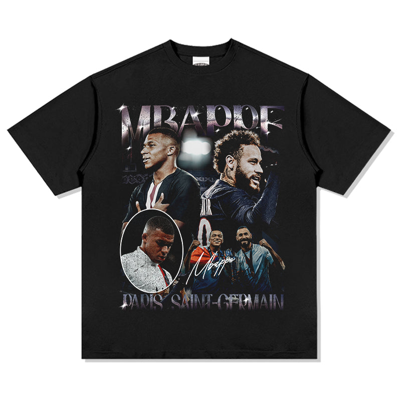 Kylian Mbappe â€œSignatureâ€ Tee Style001 Hoodie, Sweatshirt | CoreVibeTees.com (Image 1)