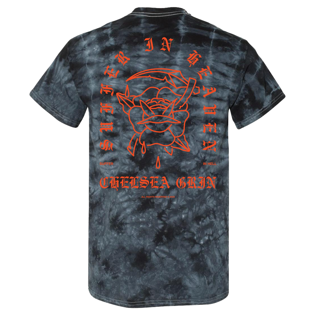 Chelsea Grin - Rose Dye T-Shirt Hoodie, Sweatshirt | CoreVibeTees.com (Image 2)