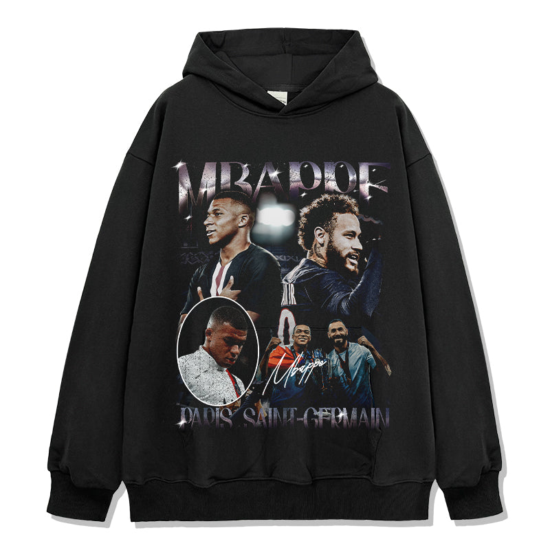 Kylian Mbappe â€œSignatureâ€ Hoodie Style001 T-Shirts, Sweatshirt | CoreVibeTees.com (Image 1)