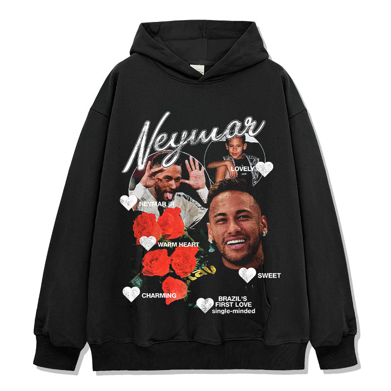 Neymar Hoodie Style001 T-Shirts, Sweatshirt | CoreVibeTees.com (Image 1)