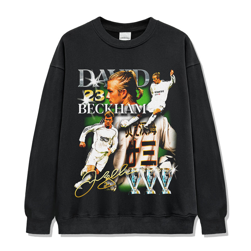 David Beckham â€œSignatureâ€ Sweatshirt Style001 T-Shirts, Hoodie | CoreVibeTees.com (Image 1)