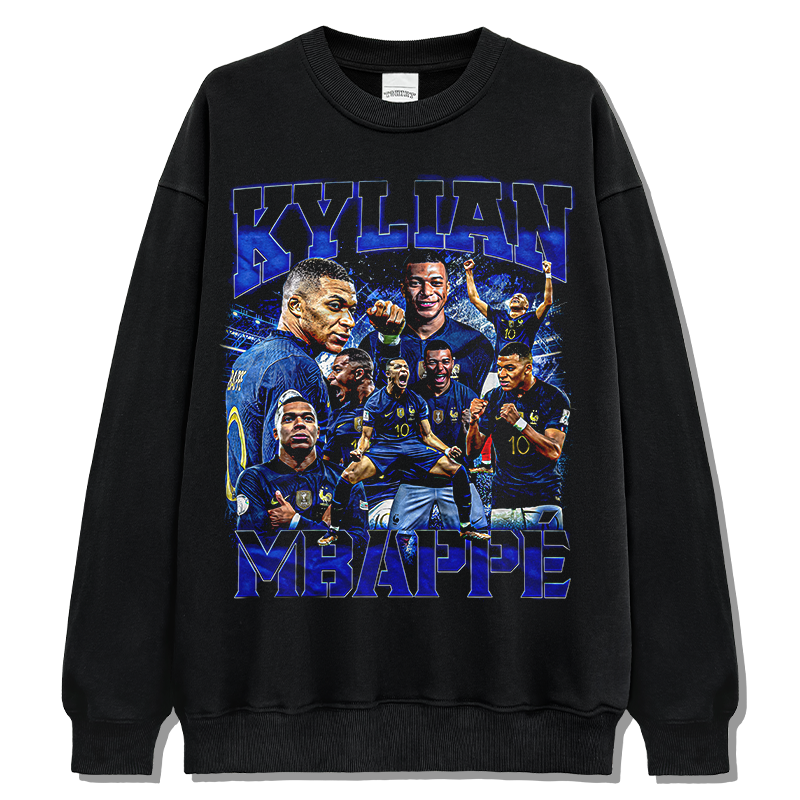 Kylian Mbappe Sweatshirt T-Shirts, Hoodie | CoreVibeTees.com (Image 1)