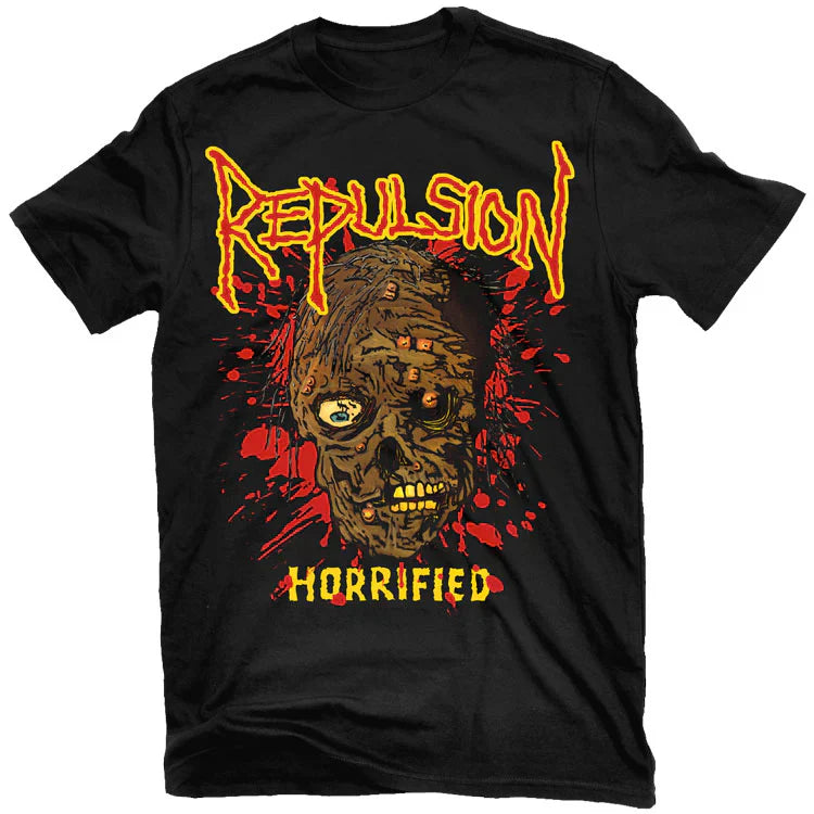 Repulsion - Horrified t-shirt Hoodie, Sweatshirt | CoreVibeTees.com