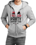 Bachelor Party Grey Melange Zipper Hoodie T-Shirts, Sweatshirt | CoreVibeTees.com
