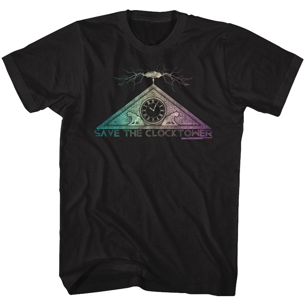 Back To The Future - Clock Tower Boyfriend Tee Hoodie, Sweatshirt | CoreVibeTees.com