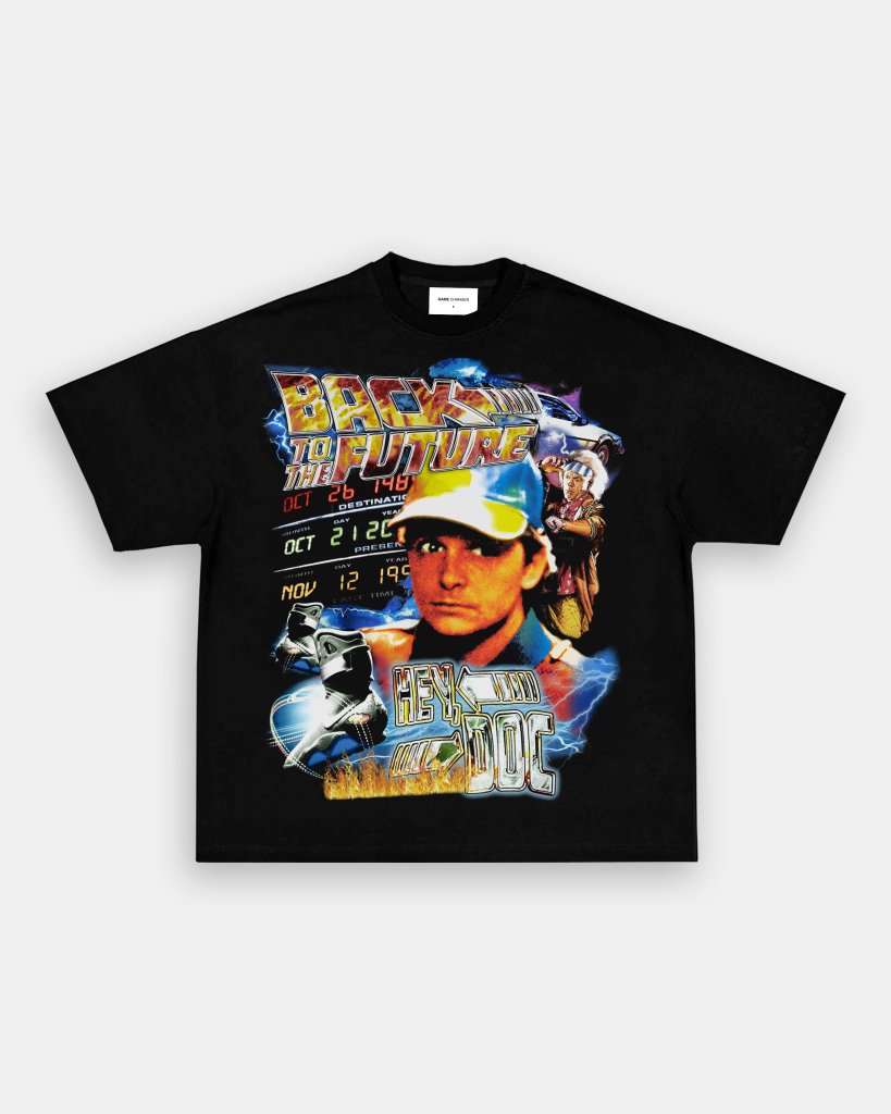 BACK TO THE FUTURE TEE Hoodie, Sweatshirt | CoreVibeTees.com (Image 1)
