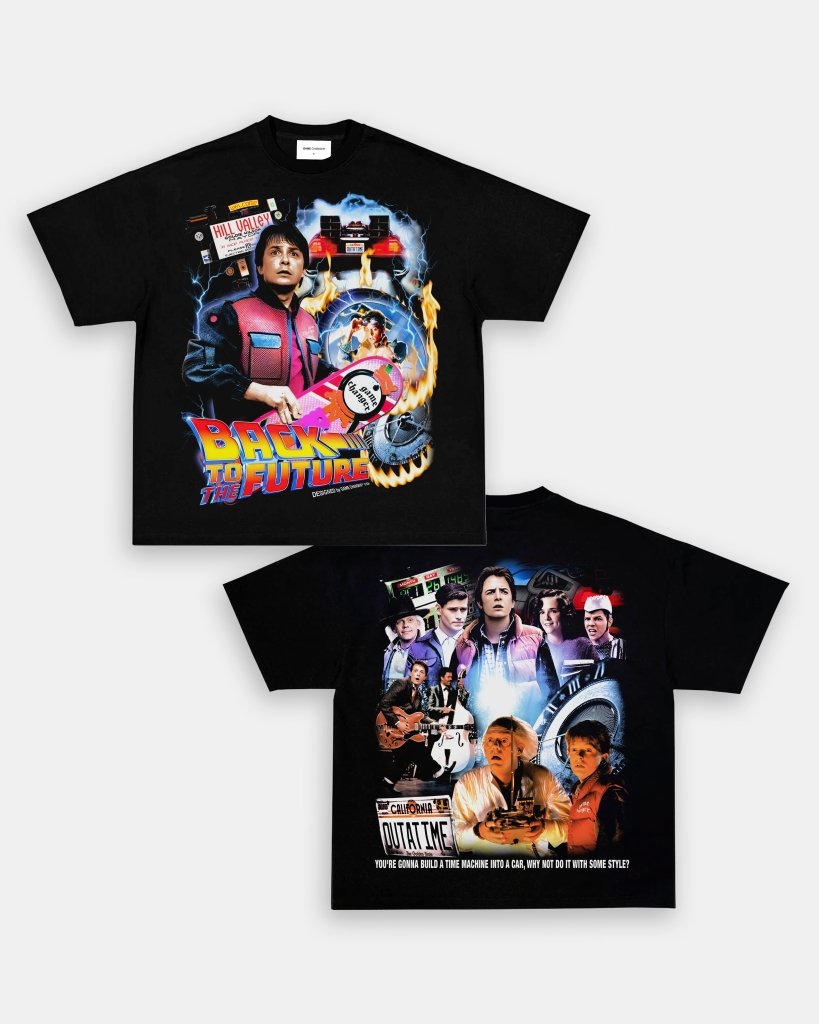 BACK TO THE FUTURE V2 TEE - [DS] Hoodie, Sweatshirt | CoreVibeTees.com (Image 3)