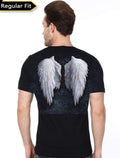 Back Wings Black T-Shirt Hoodie, Sweatshirt | CoreVibeTees.com