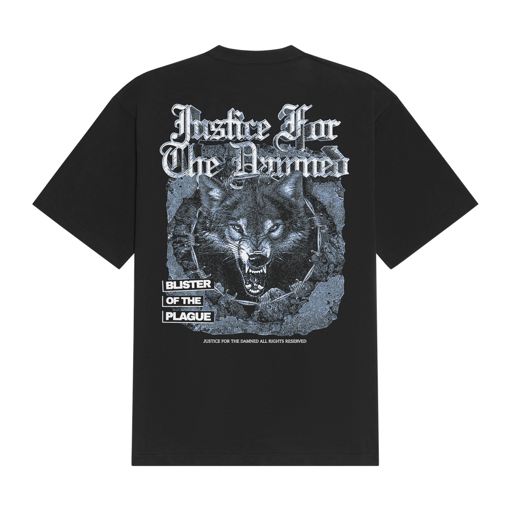 Justice for the Damned Wolf T-Shirt Hoodie, Sweatshirt | CoreVibeTees.com (Image 1)