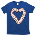 Bacon Heart T-Shirt Hoodie, Sweatshirt | CoreVibeTees.com