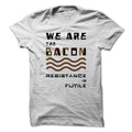 Bacon White T-Shirt Hoodie, Sweatshirt | CoreVibeTees.com