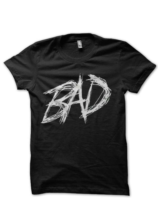 Bad Black Half Sleeve T-Shirt Hoodie, Sweatshirt | CoreVibeTees.com