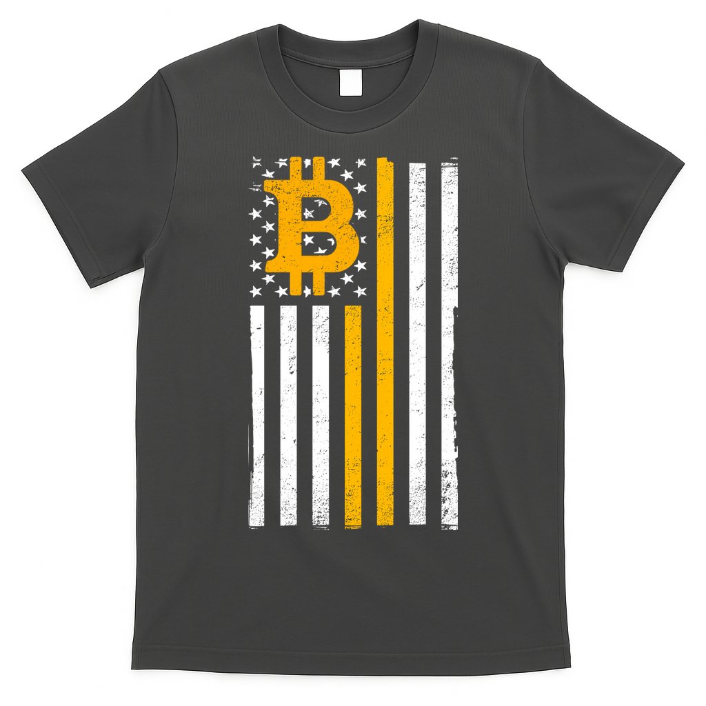 Bitcoin American Flag Crypto T-Shirt Hoodie, Sweatshirt | CoreVibeTees.com
