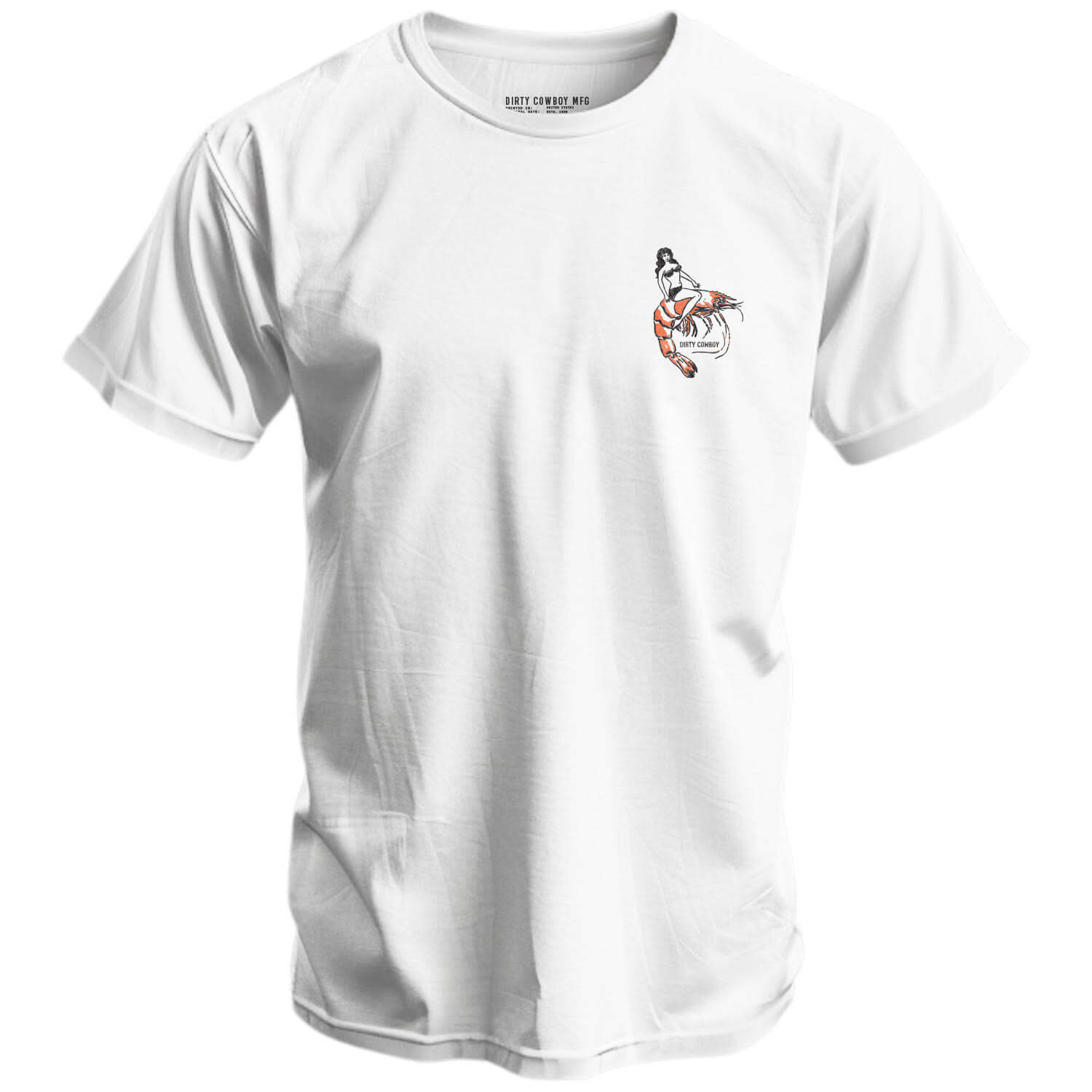 Master Baiter "Lil Shrimp Club" Men's T-Shirt Hoodie, Sweatshirt | CoreVibeTees.com (Image 2)