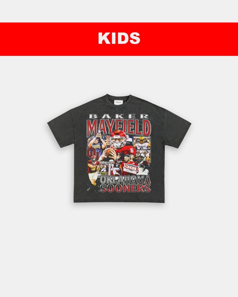 BAKER MAYFIELD - OKLAHOMA - KIDS TEE Hoodie, Sweatshirt | CoreVibeTees.com (Image 5)