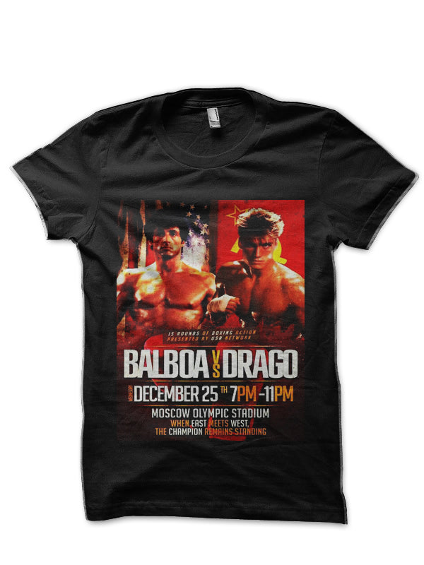 Balboa Vs Drago T-Shirt Hoodie, Sweatshirt | CoreVibeTees.com