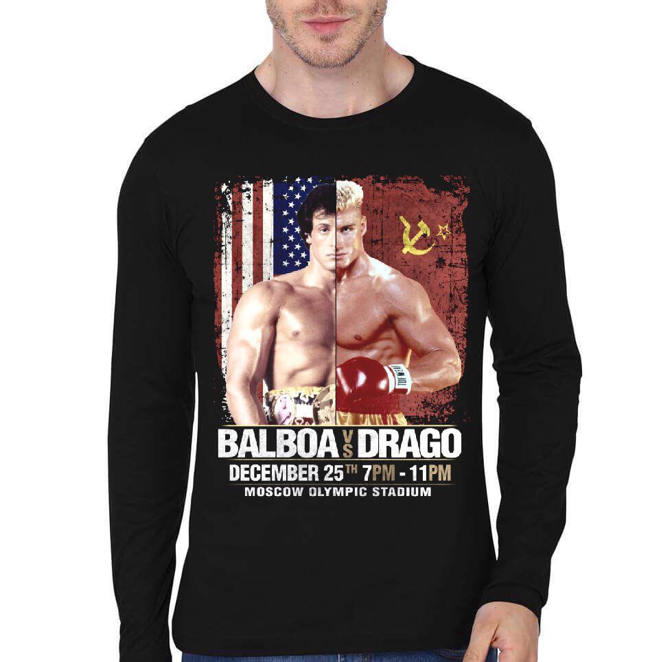 Rocky Balboa Vs Ivan Drago T-Shirt Style001 Hoodie, Sweatshirt | CoreVibeTees.com