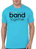 Band Together Light Blue T-Shirt Hoodie, Sweatshirt | CoreVibeTees.com