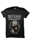 Bitcoin Bandit Black T-Shirt Hoodie, Sweatshirt | CoreVibeTees.com