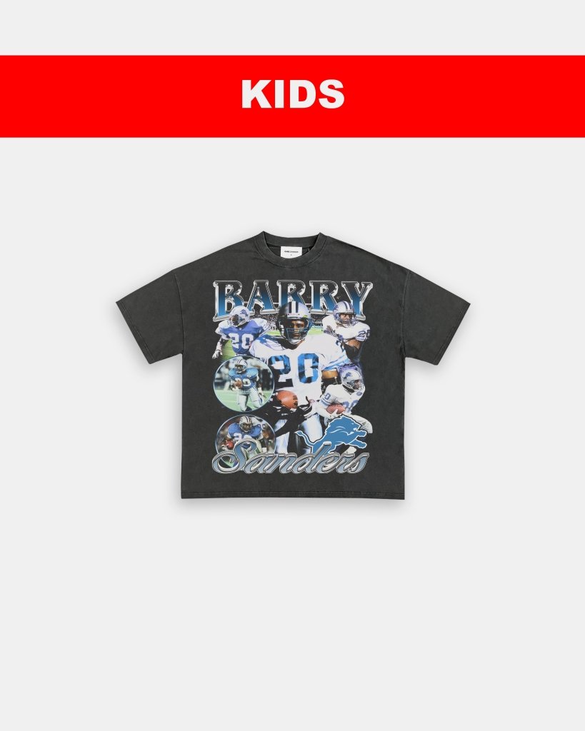 BARRY SANDERS - KIDS TEE Hoodie, Sweatshirt | CoreVibeTees.com (Image 5)