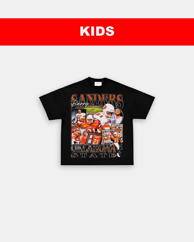 BARRY SANDERS - OSU - KIDS TEE Hoodie, Sweatshirt | CoreVibeTees.com (Image 3)
