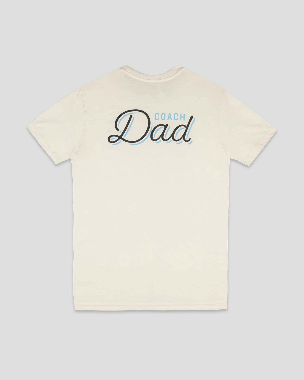 Coach Dad T-Shirt - Cream Hoodie, Sweatshirt | CoreVibeTees.com (Image 1)