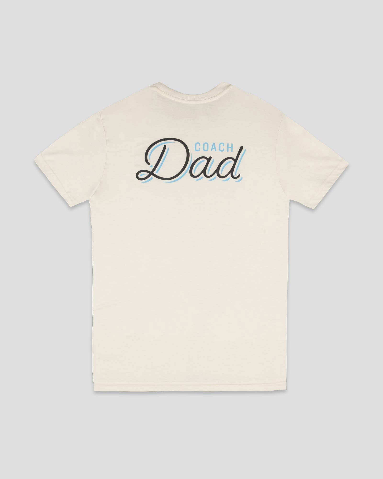 Coach Dad T-Shirt - Cream Hoodie, Sweatshirt | CoreVibeTees.com (Image 1)