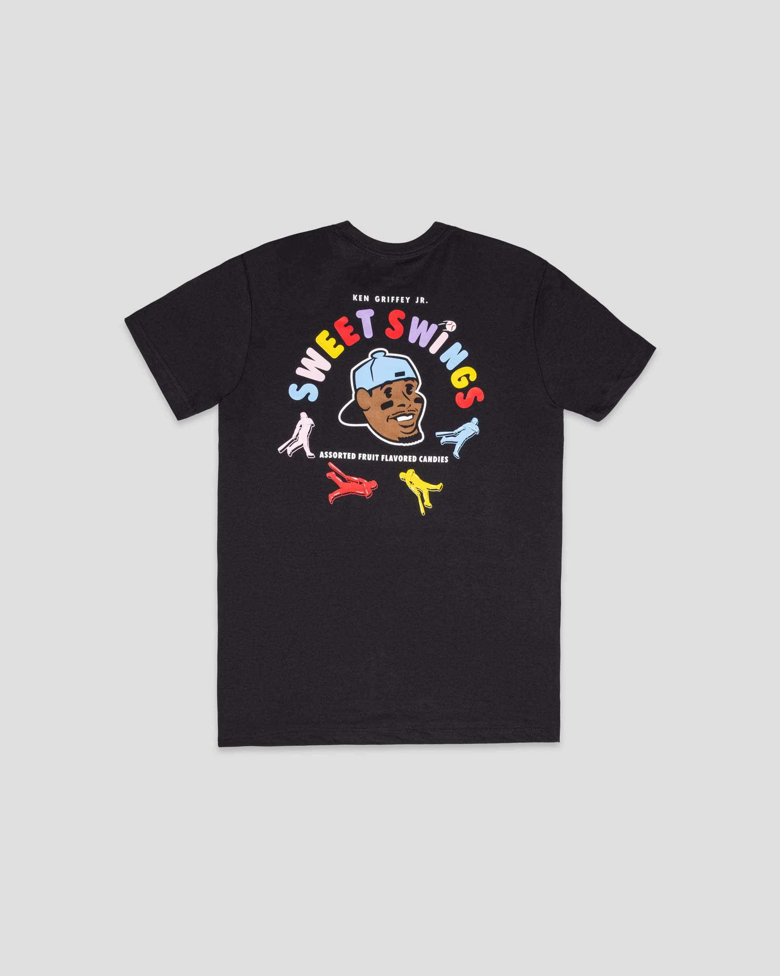 Griffey Jr. Sweet Swings Gummy Candy Youth T-Shirt - Black Hoodie, Sweatshirt | CoreVibeTees.com (Image 2)