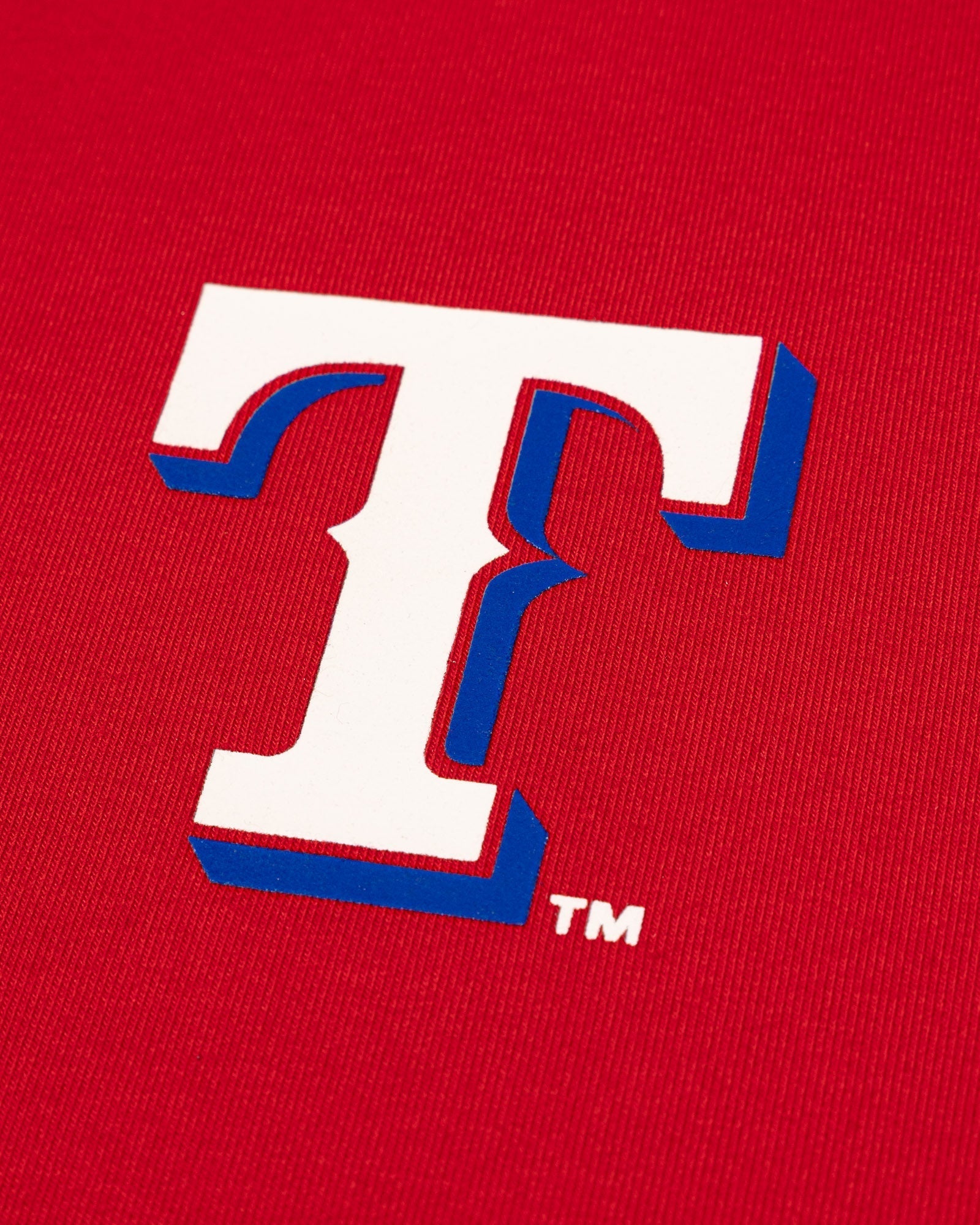 Short Sleeve Hoodie - Texas Rangers (Red) T-Shirts, Sweatshirt | CoreVibeTees.com (Image 2)