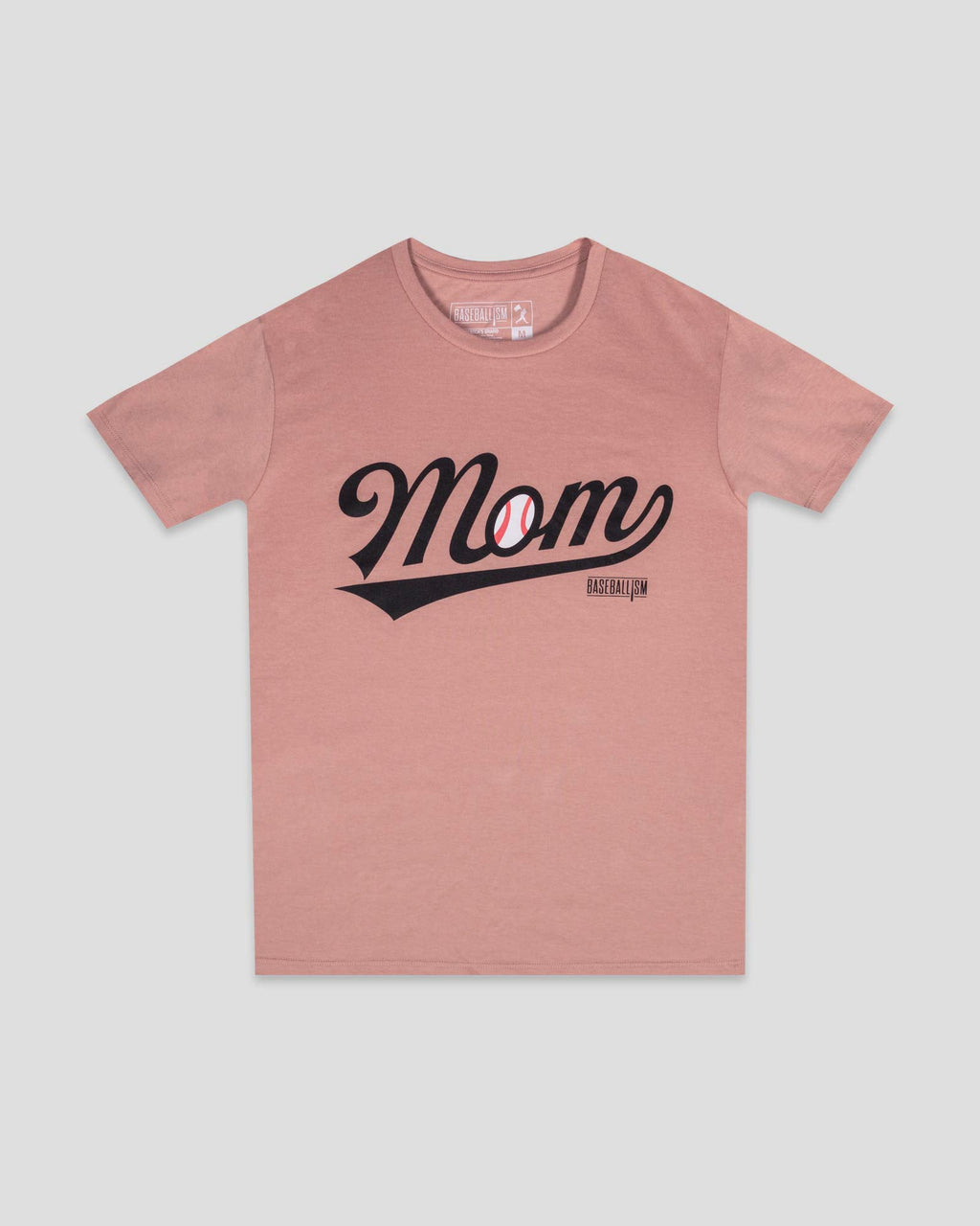 Baseball Mom Warm-up Tee - Blush Quartz Hoodie, Sweatshirt | CoreVibeTees.com (Image 2)