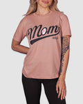 Baseball Mom Warm-up Tee - Blush Quartz Hoodie, Sweatshirt | CoreVibeTees.com (Image 1)