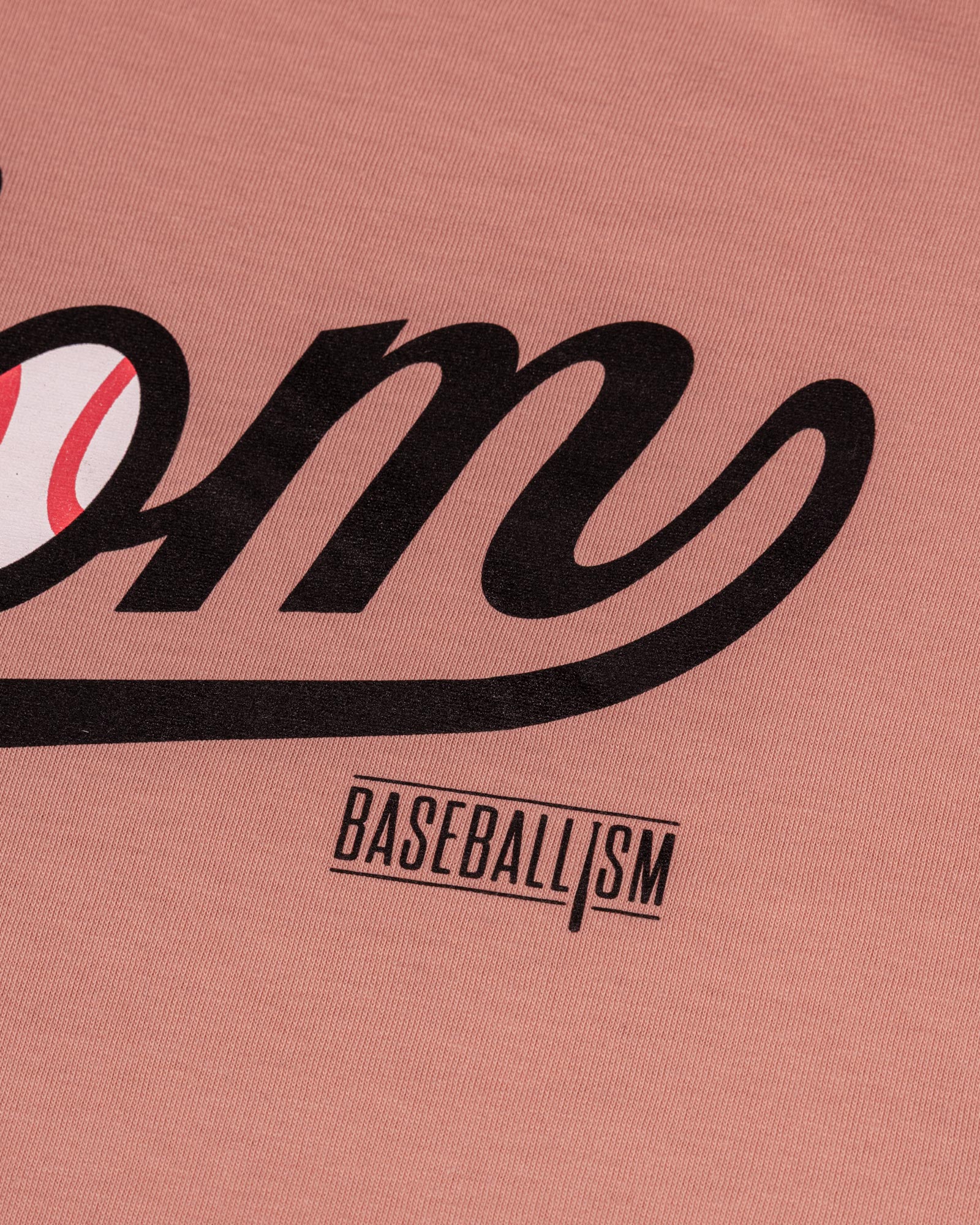 Baseball Mom Warm-up Tee - Blush Quartz Hoodie, Sweatshirt | CoreVibeTees.com (Image 3)