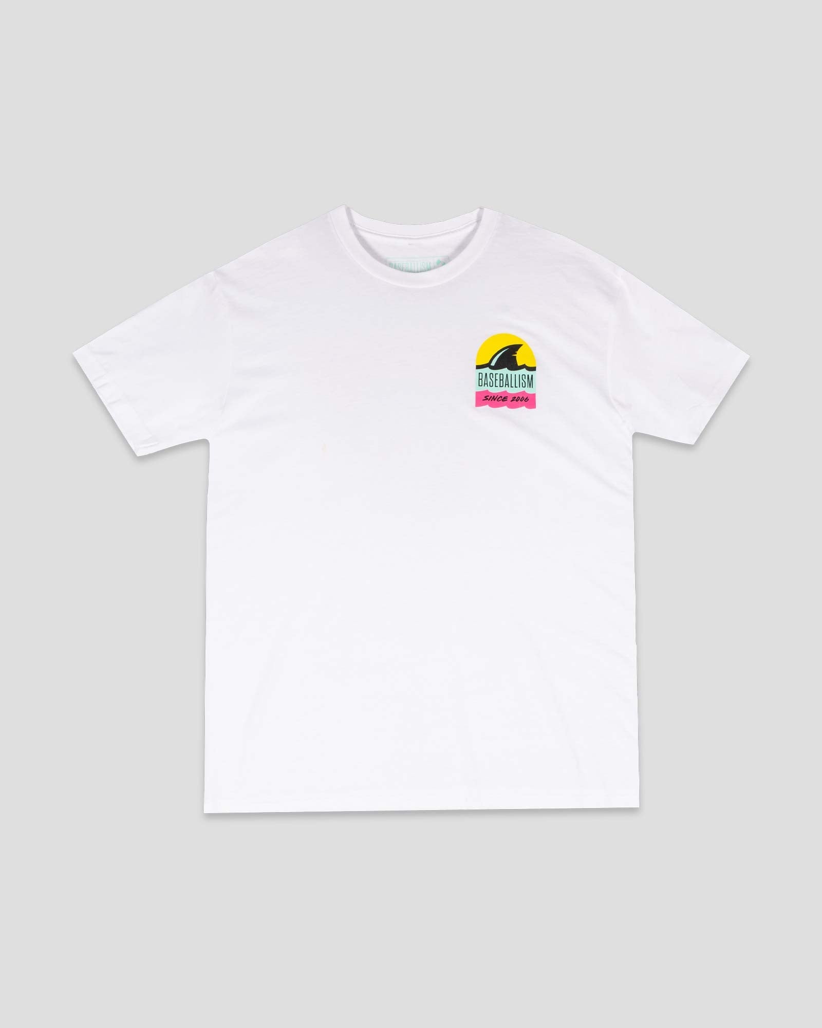 Shark Attack T-Shirt (White) Hoodie, Sweatshirt | CoreVibeTees.com (Image 2)