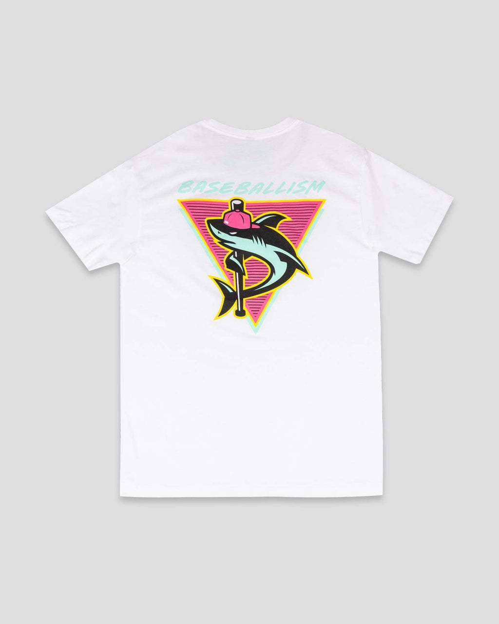 Shark Attack T-Shirt (White) Hoodie, Sweatshirt | CoreVibeTees.com (Image 1)