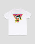 Shark Attack T-Shirt (White) Hoodie, Sweatshirt | CoreVibeTees.com (Image 1)